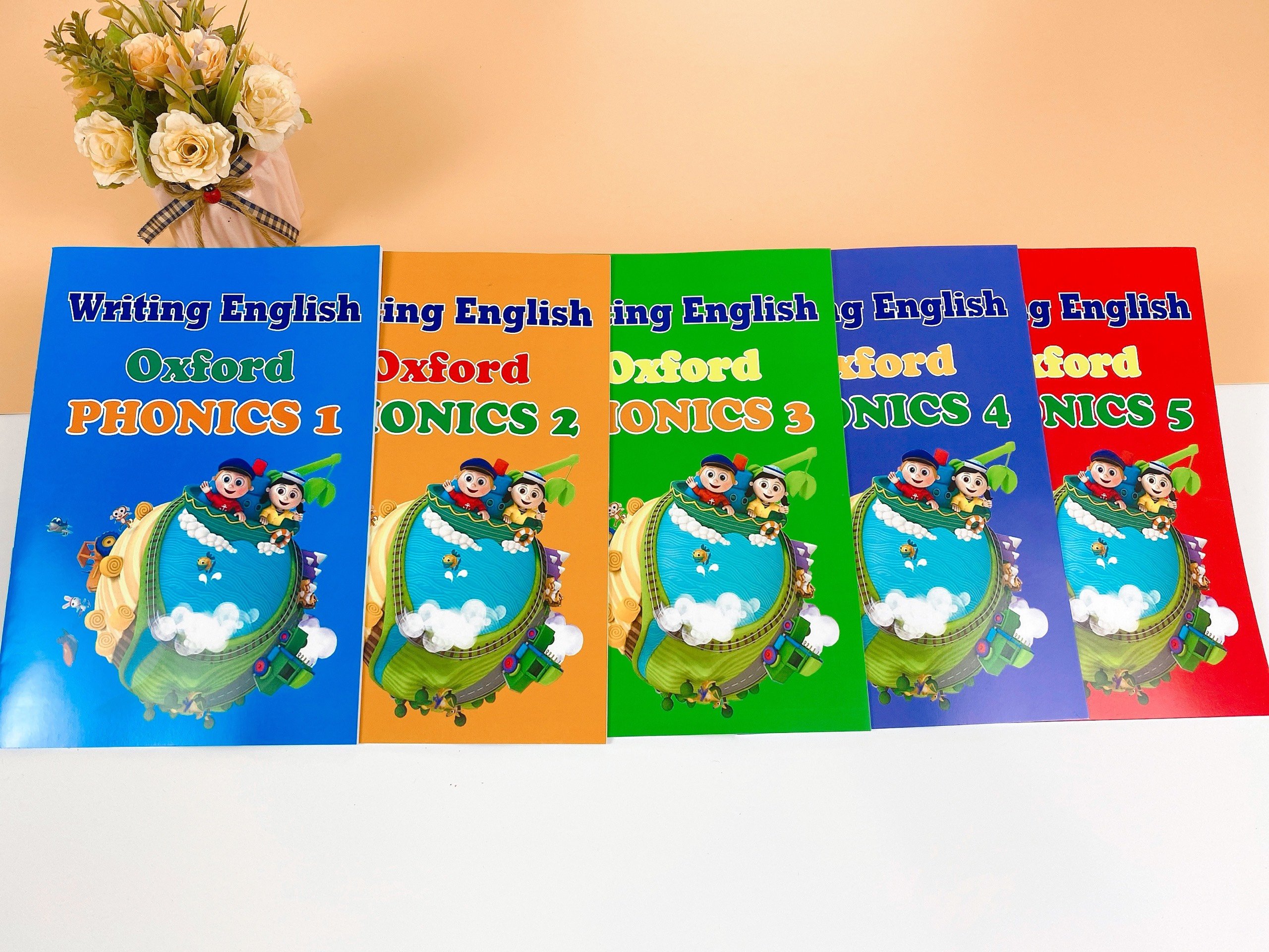 Vở tập viết - Oxford phonics world - 5 quyển