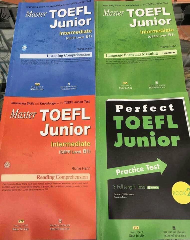 TOEFL Junior - Trọn bộ 12 quyển  File Mp3