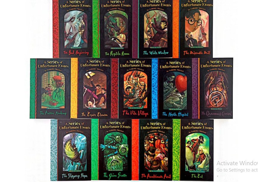 A Series of Unfortunate (Sách nhập) - 13 quyển