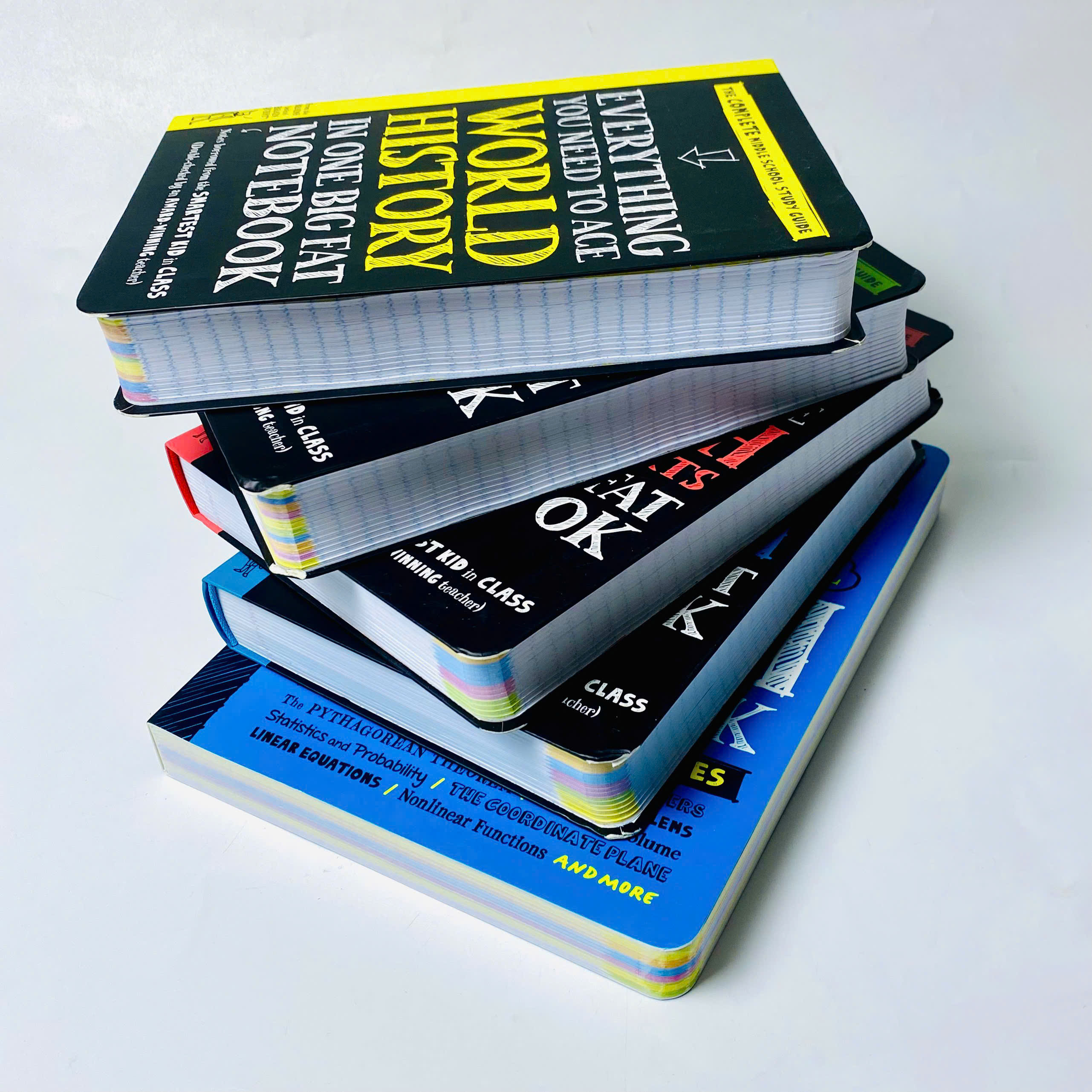 Everything You Need To Ace Math In One Big Fat Notebook (Sách nhập) - 5 quyển mới nhất