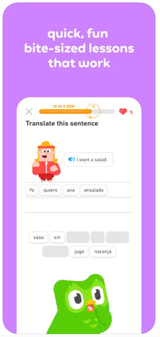 Duolingo - Gói 1 năm