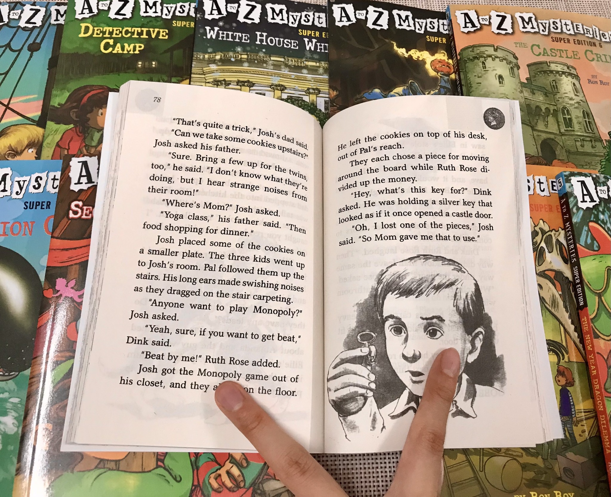 A to Z Mysteries Super Edition (Sách nhập) - Trọn bộ 14 quyển
