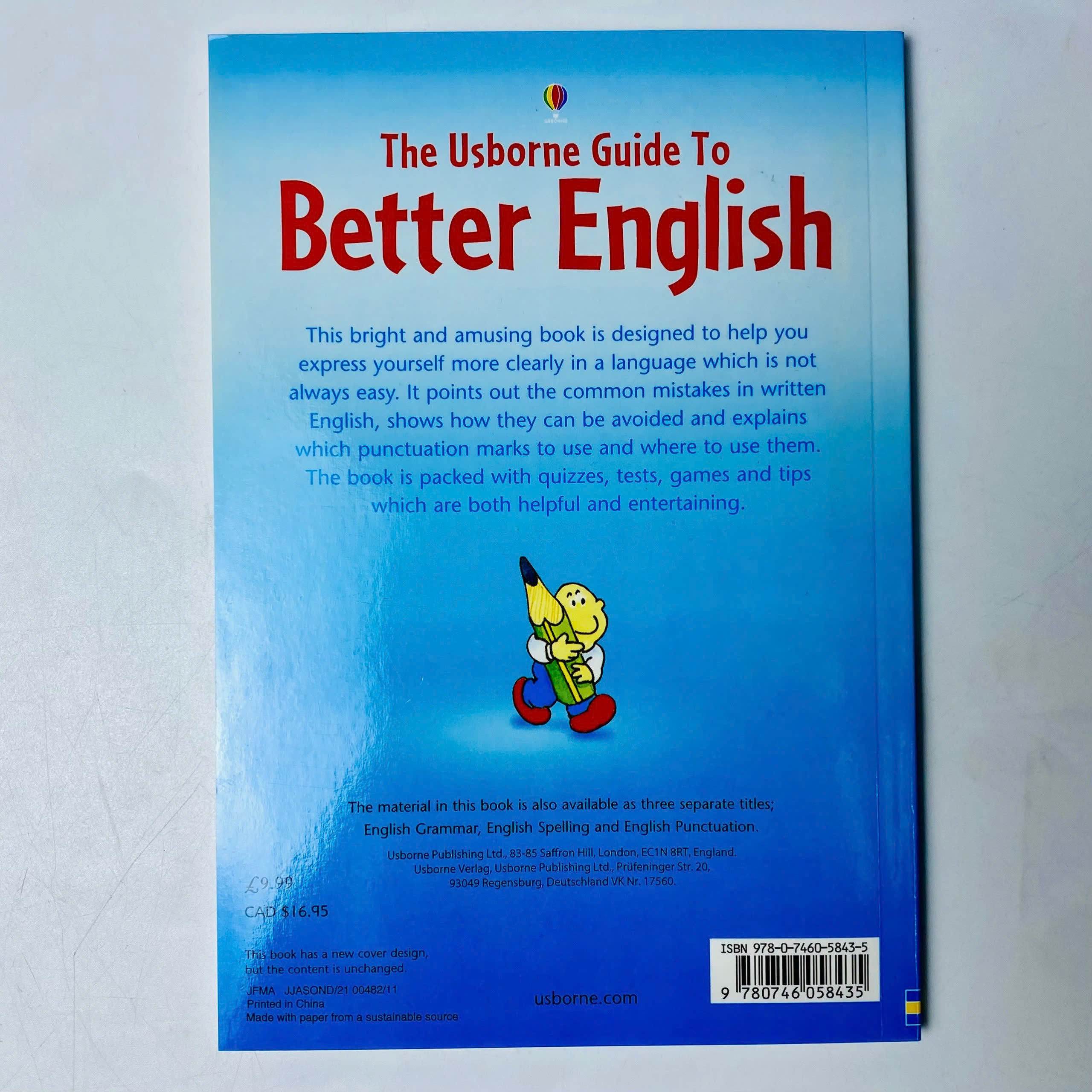 The Usborne guide to better English -  Một bảo bối học tiếng Anh siêu hịn đến từ NXB Usborne