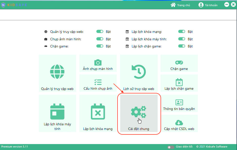 Phần mềm  KidSafe – Bảo vệ con an toàn, giúp con học tập hiệu quả, phụ huynh an tâm mỗi ngày - Gói 1 năm