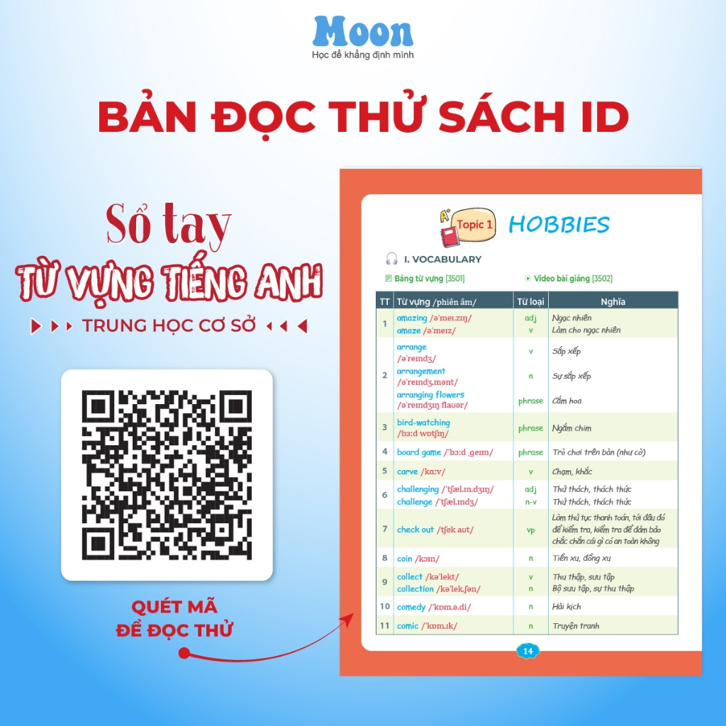 Sổ tay từ vựng Tiếng Anh