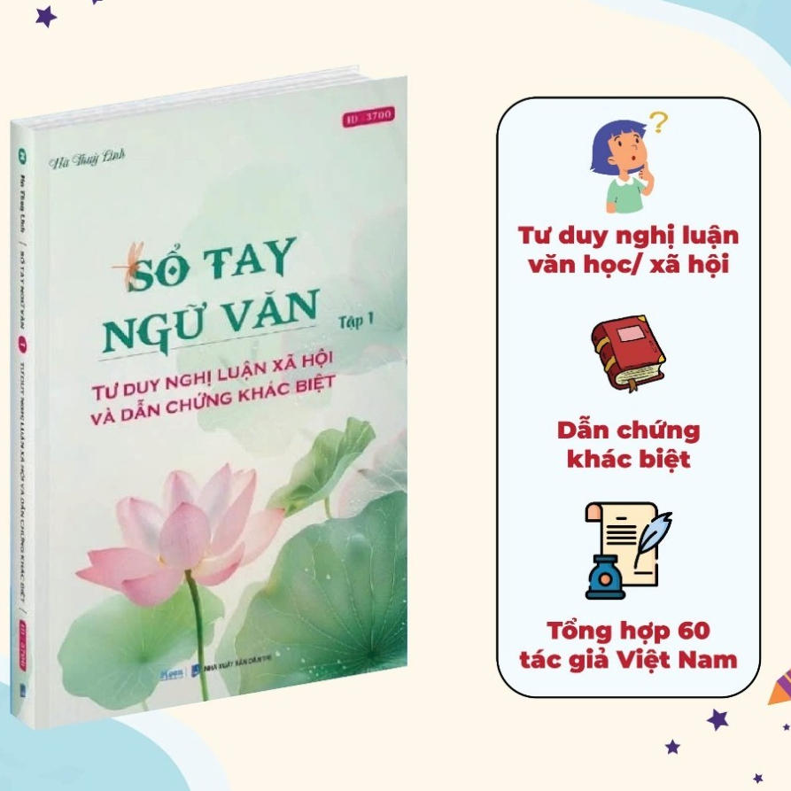 Sách - Sổ tay ngữ văn - Tư duy nghị luận xã hội, Nghị luận văn học -Tập 1