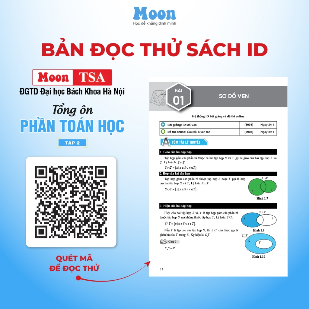 TSA - Tổng Ôn Tư Duy Toán Học - Tập 1