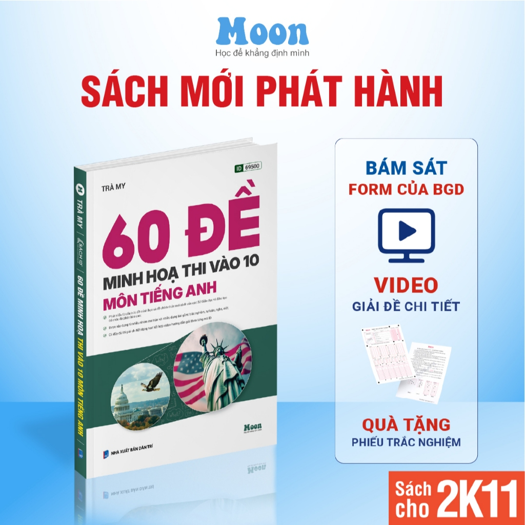 60 đề minh họa thi vào 10 môn Tiếng Anh