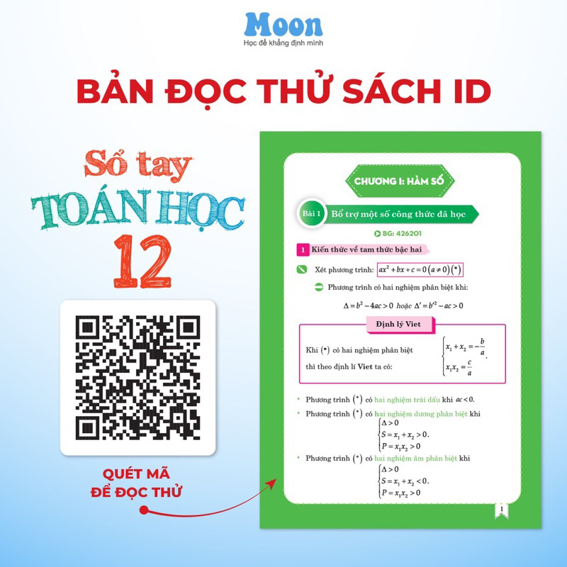 Sổ tay Toán học 12
