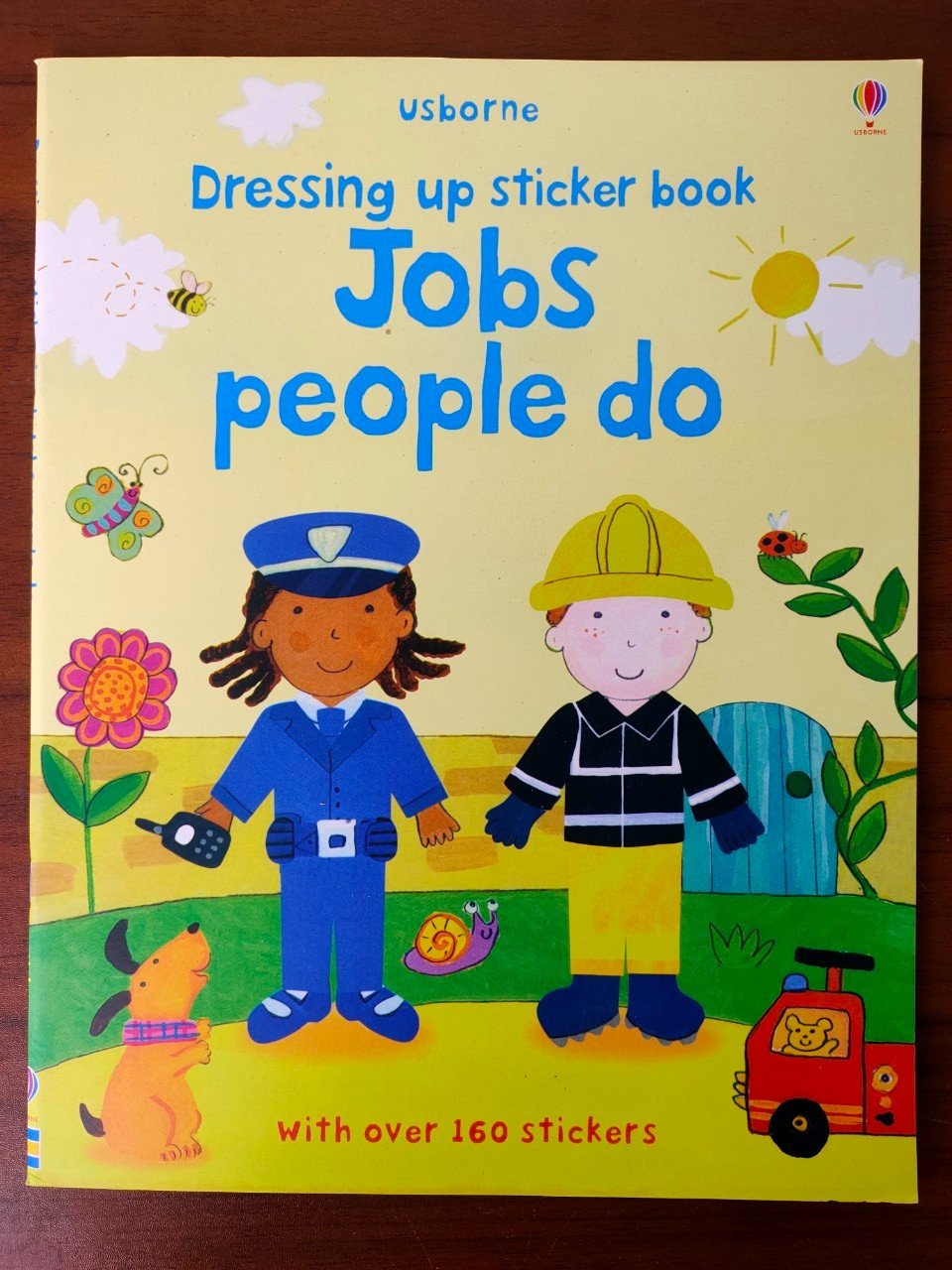 Sách Dính Dán - Usbonre Sticker Book - Jobs people do