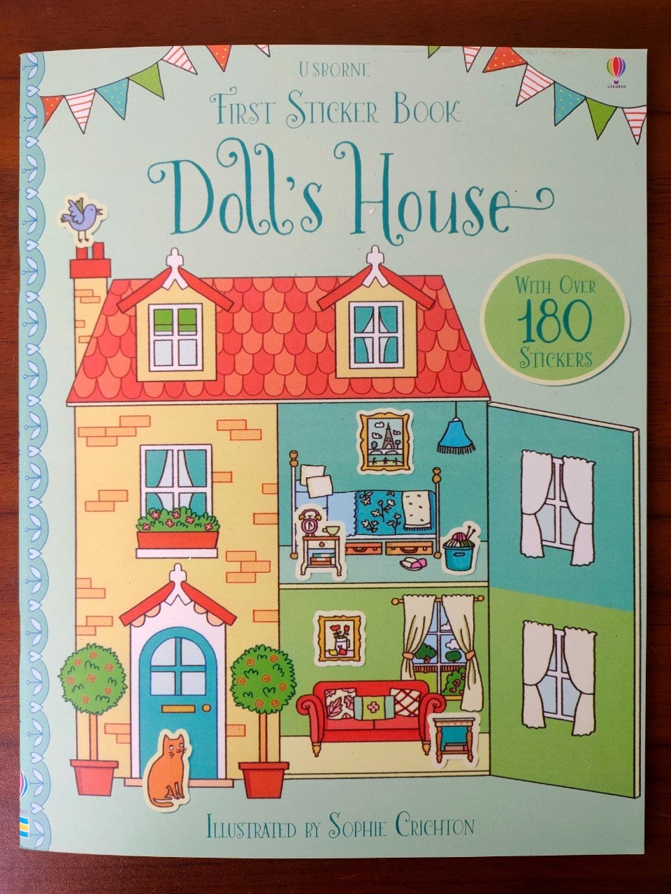 Sách Dính Dán - Usbonre Sticker Book - Doll's House