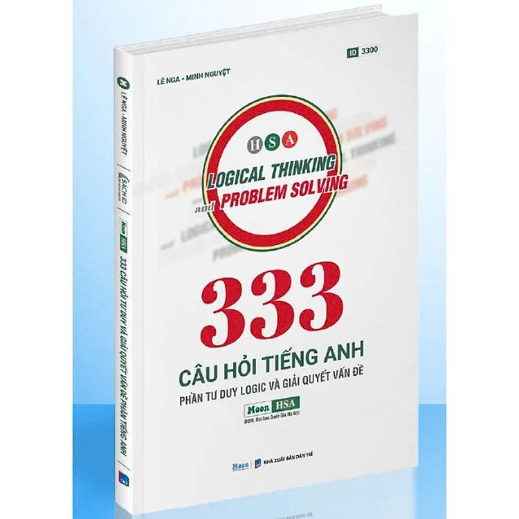 HSA - 333 Câu Hỏi Tư Duy Và Giải Quyết Vấn Đề Phần Tiếng Anh