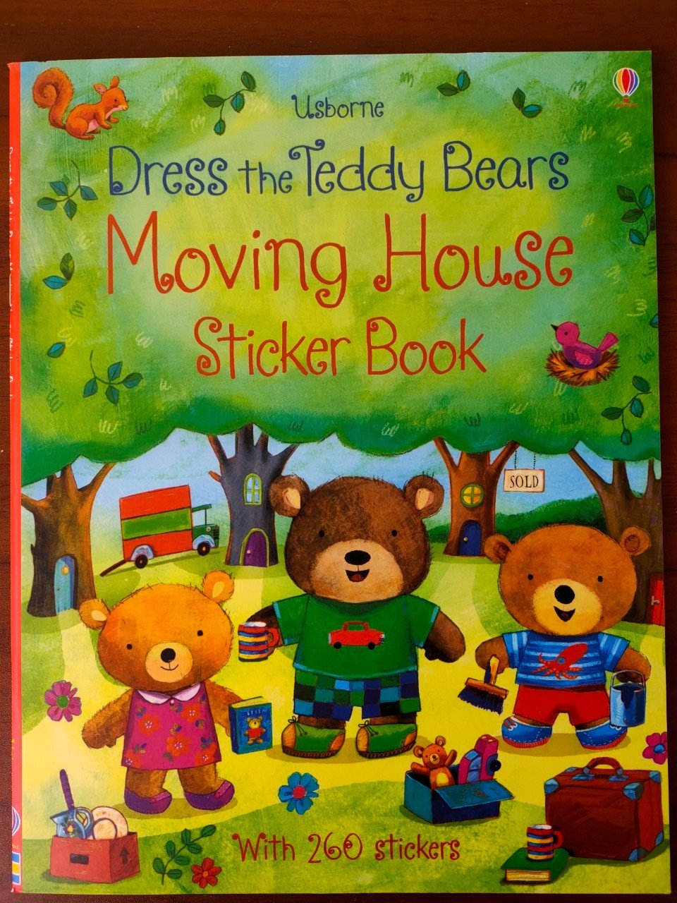 Sách Dính Dán - Usbonre Sticker Book - Moving House