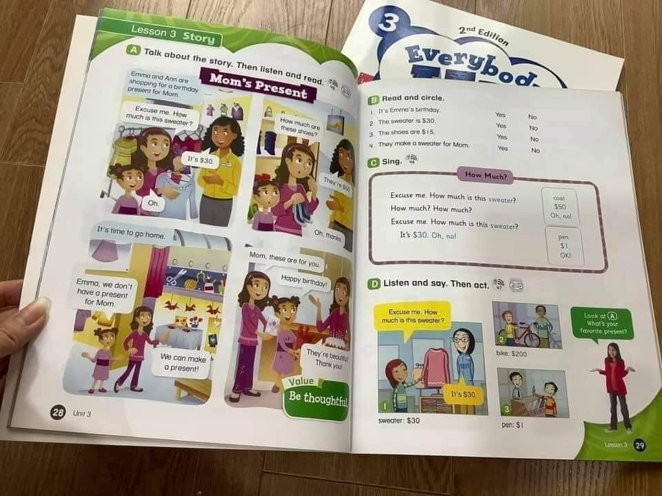 EVERYBODY UP - 2ND EDITION Level 2 ( 2 cuốn kèm file nghe)