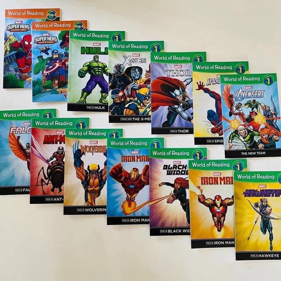 Marvel World of Reading (Sách nhập) - 31 quyển