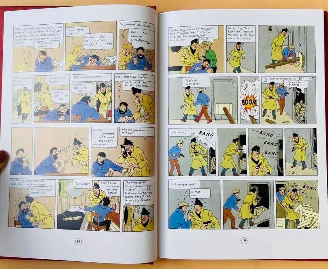 The Adventures Of Tin Tin (Sách nhập) - 8 quyển Bìa cứng