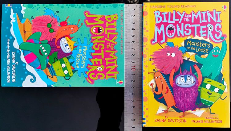 Billy And The Mini Monster (Sách nhập) - 15 quyển + File Mp3