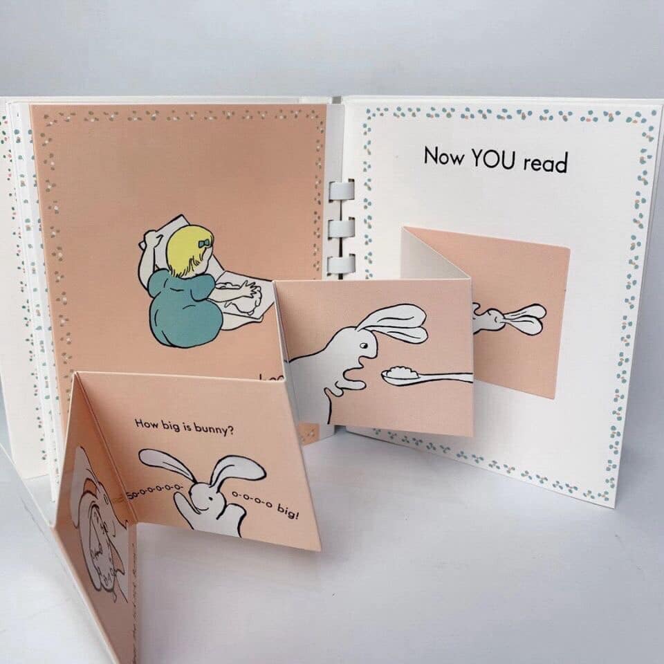 Pat The Bunny (Sách nhập) -  3 quyển Sách tương tác cho bé 0+