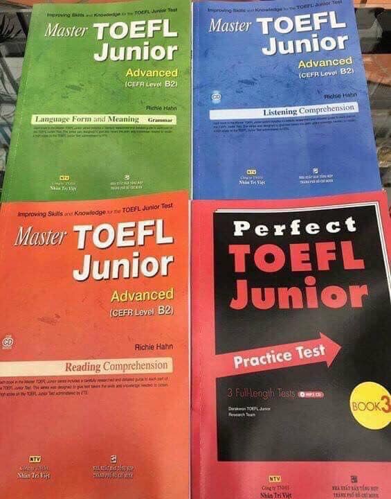 TOEFL Junior - Trọn bộ 12 quyển  File Mp3