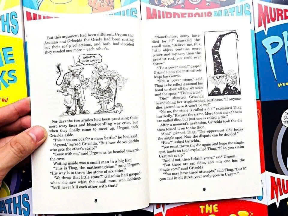 𝐌𝐔𝐑𝐃𝐄𝐑𝐎𝐔𝐒 𝐌𝐀𝐓𝐇𝐒 𝐓𝐇𝐄 𝐏𝐎𝐖𝐄𝐑 𝐎𝐅 𝐓𝐄𝐍 - Bộ 10 quyển