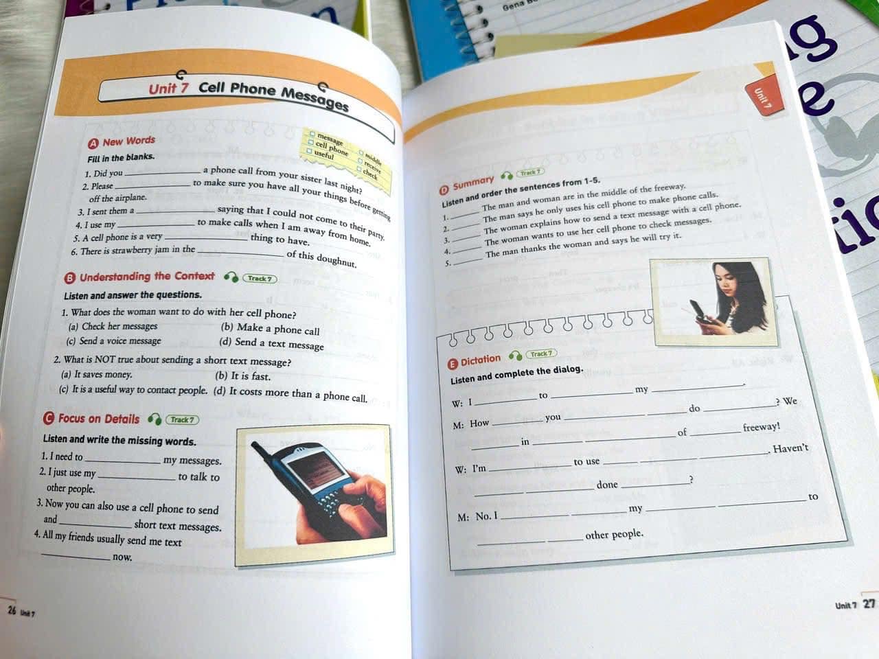 Listening Practice Through Dictation - 1,2,3,4 trọn bộ 4 cuốn - Luyện nghe chép chính tả