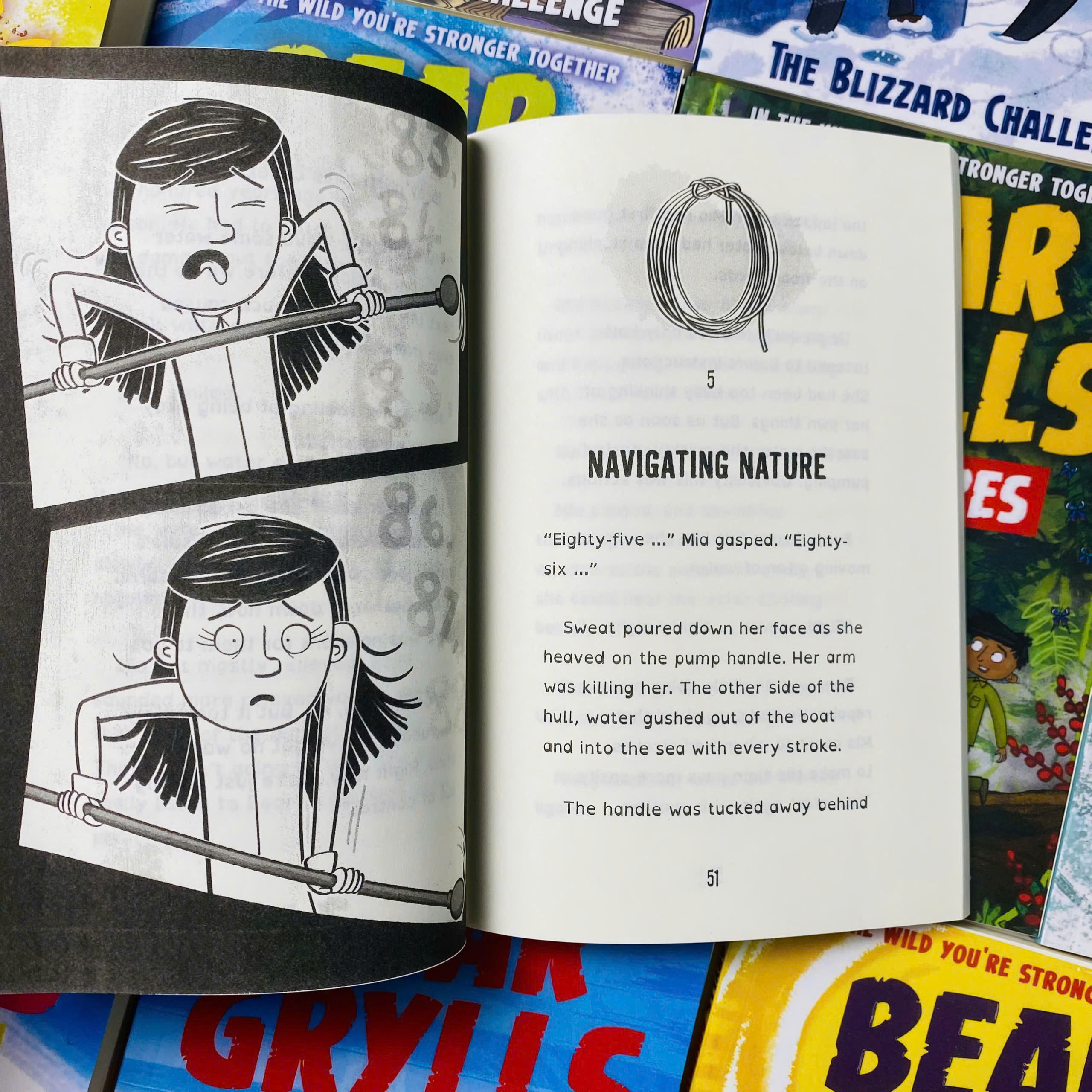 Bear Grylis Adventures  - Bộ 12 Cuốn