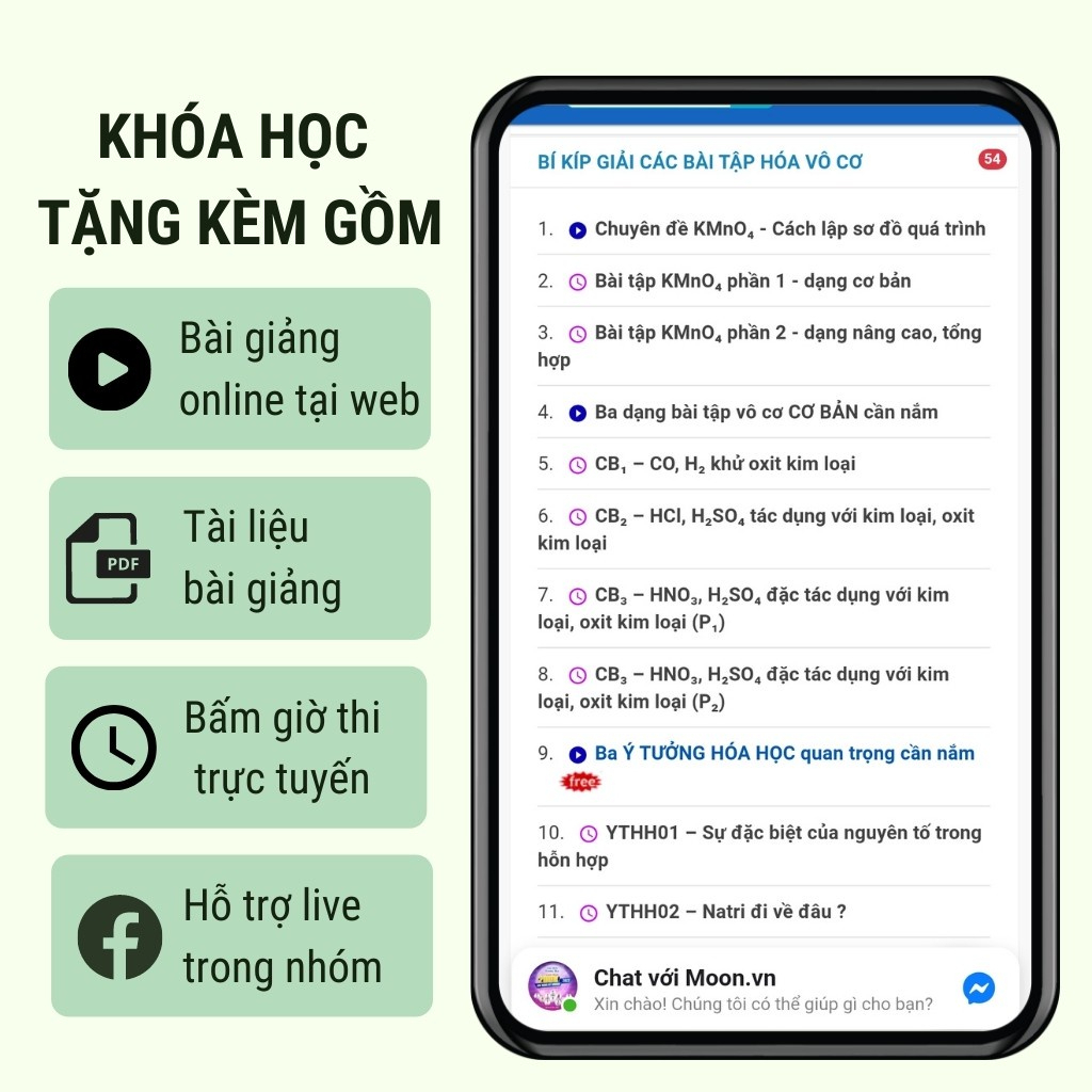 60 đề minh họa Tốt nghiệp THPT 2026 môn Hóa học