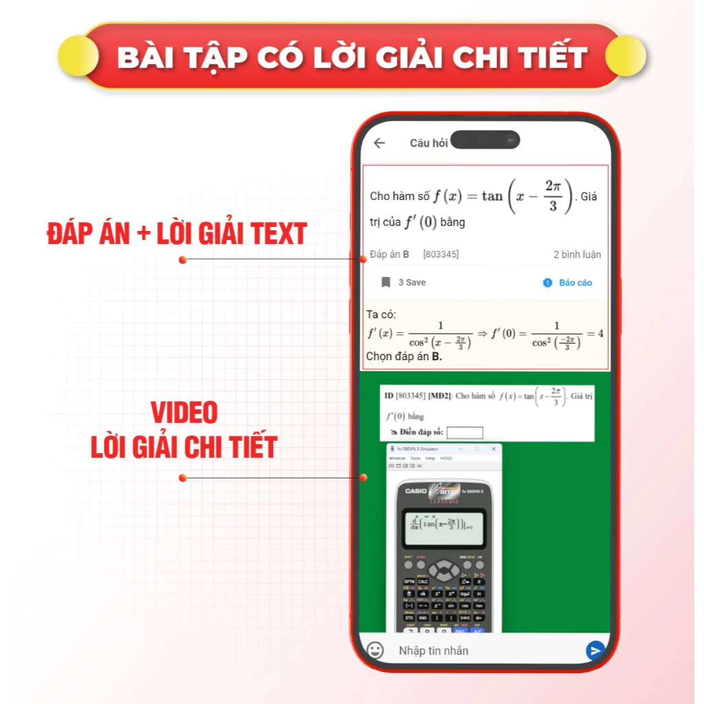 Cấp tốc Tốt nghiệp phổ thông môn Toán học