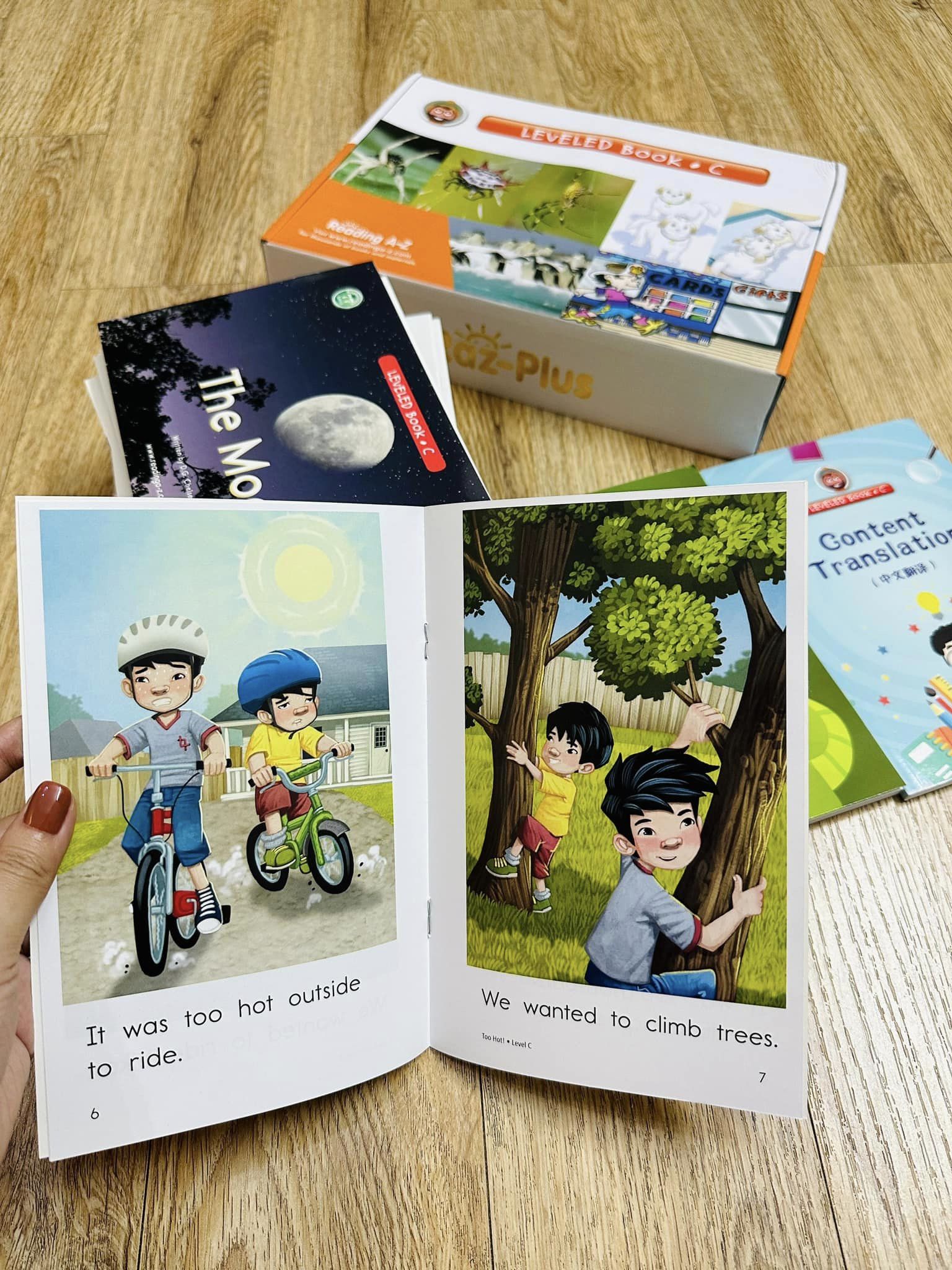 Razkids - Level C (Sách nhập)- 98 quyển in rời Full boxset + file MP3