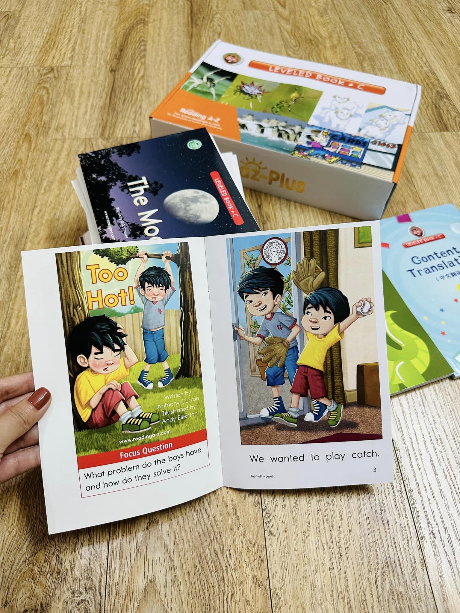 Razkids - Level C (Sách nhập)- 98 quyển in rời Full boxset + file MP3