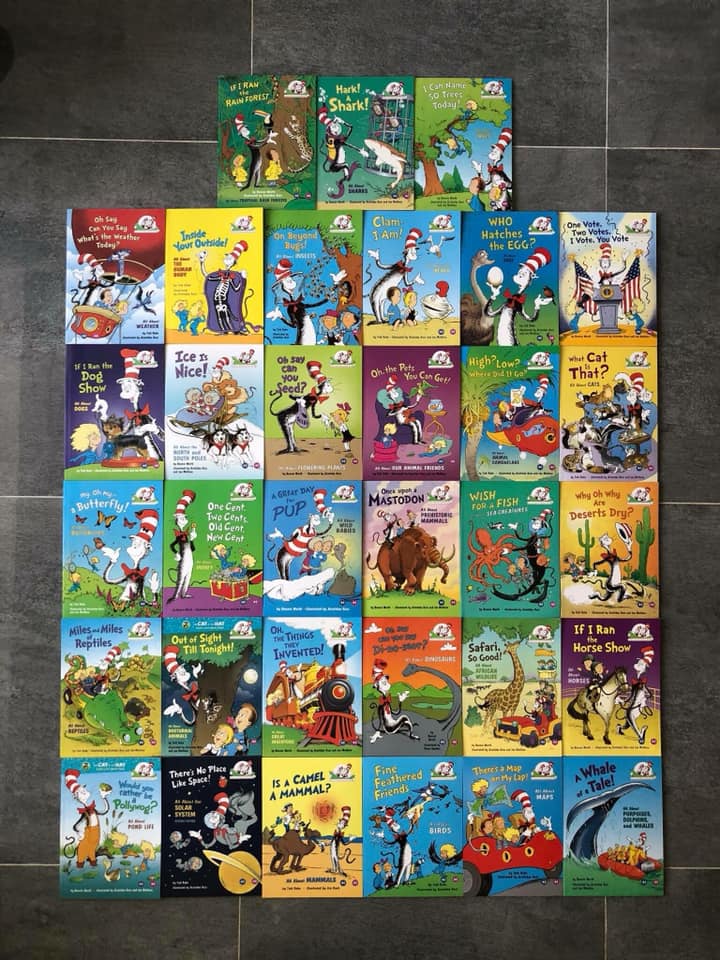 Dr seuss khoa học (Sách nhập) - 33 quyển + File Mp3