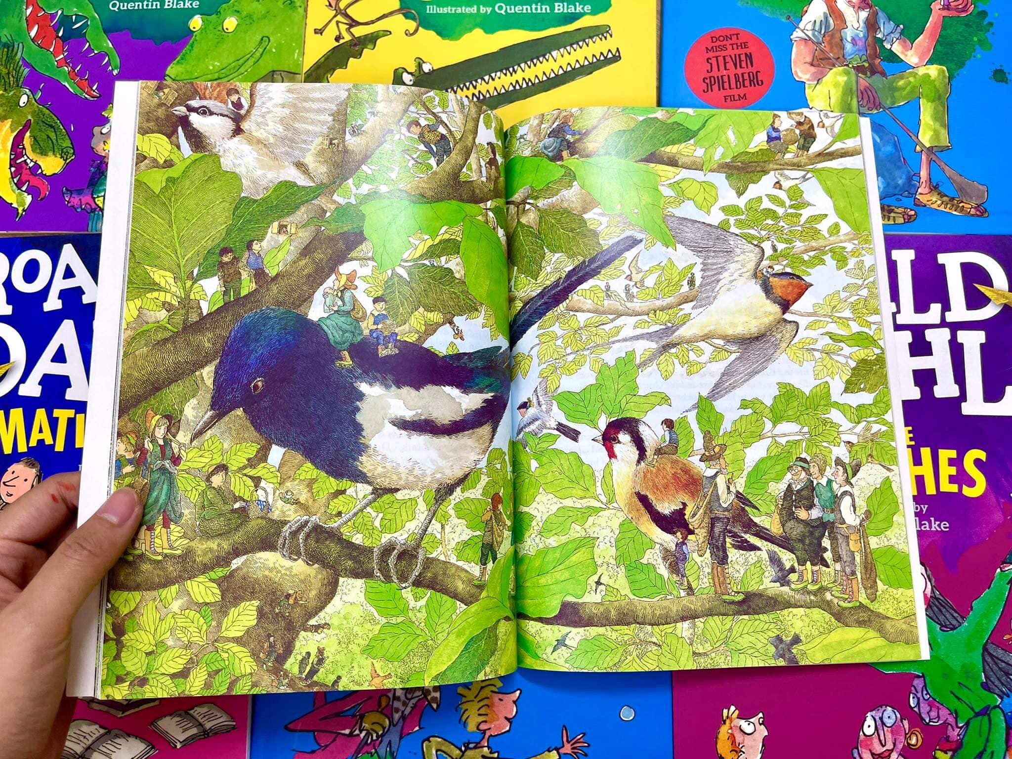 Roald Dahl Collection (Sách nhập) - 18 quyển sách màu - Khổ to A4 Roald Dahl Collection (Sách Nhập) - 18 Quyển Sách Màu - Khổ To A4