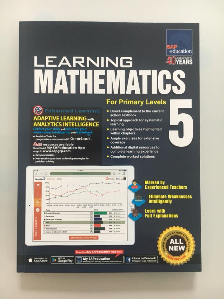 SAP Learning Mathematics N-6 (Sách nhập)  - 9 quyển