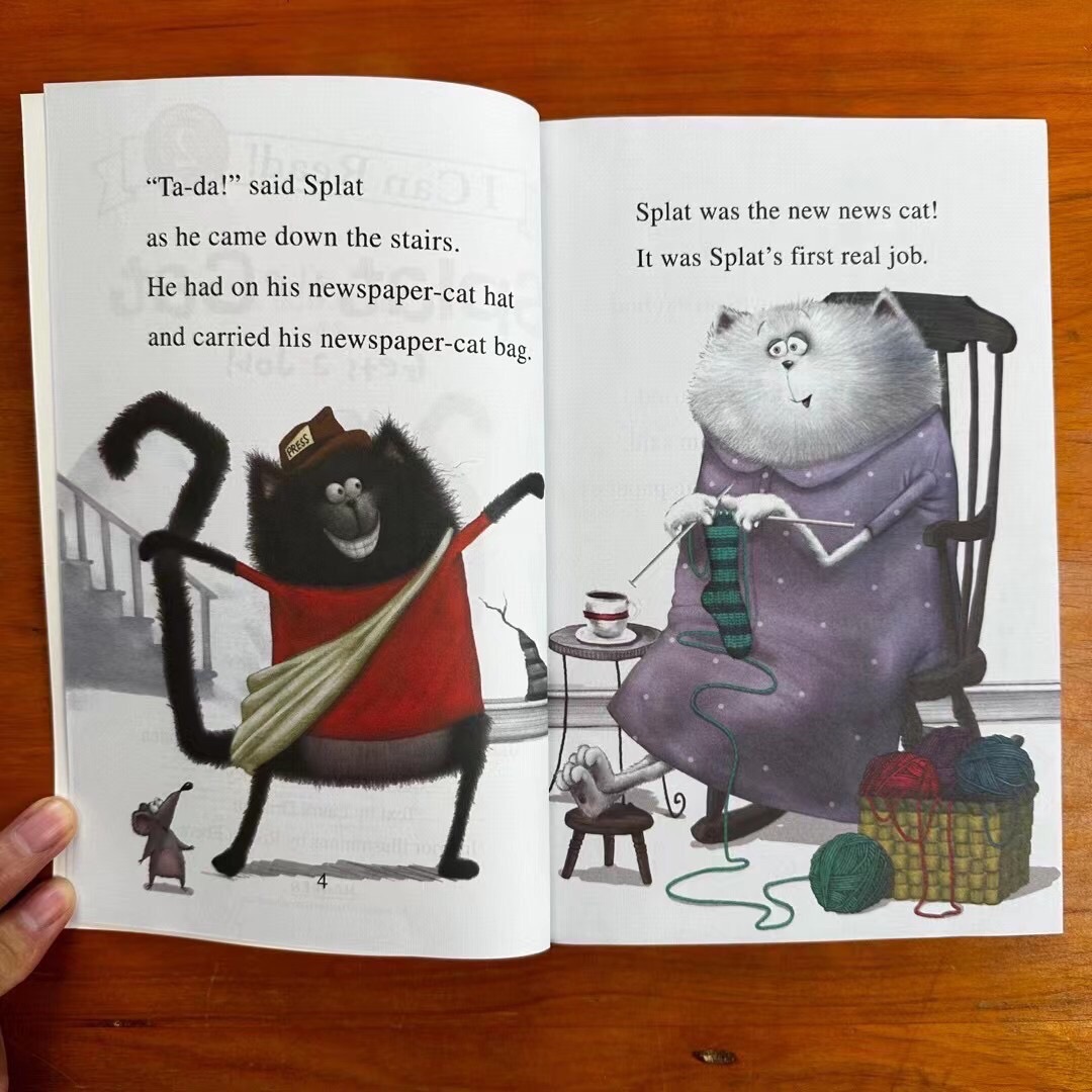 I can read: SPLAT THE CAT (Sách nhập) - 20 quyển