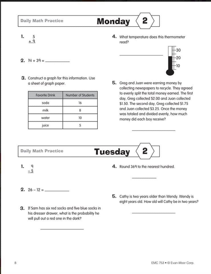 Daily Math Practice - 6 quyển