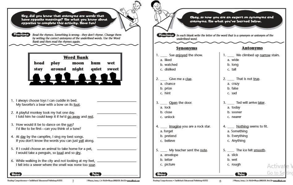 Reading Comprehension Skills and Strategies