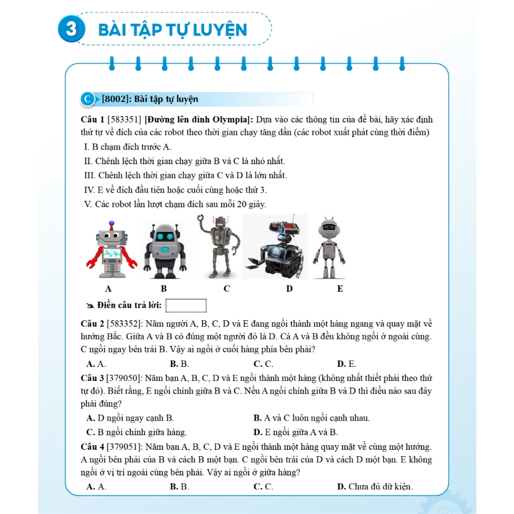 APT - ĐGNL ĐHQG TP.HCM - Tổng ôn Phần tư duy logic