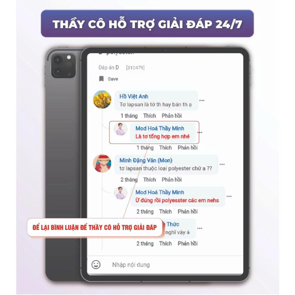 Cấp tốc Tốt nghiệp phổ thông môn Hóa học
