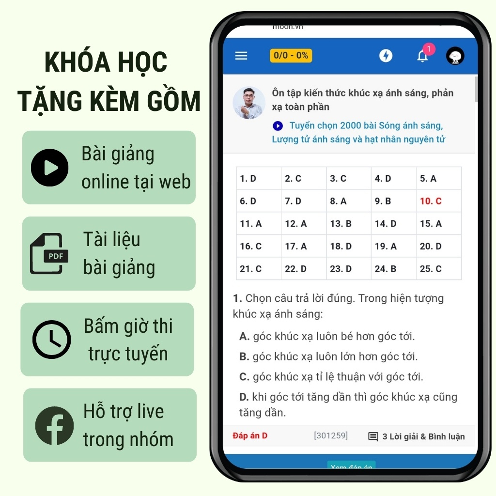 Tự Học Vật Lí 11 Tập 1