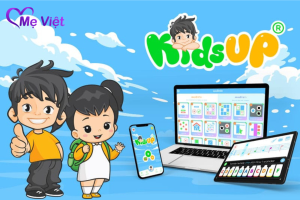Phần mềm KidsUP - Gói 1 năm - Ứng dụng Giáo Dục Sớm cho trẻ 2-7 tuổi dễ dàng - tiết kiệm - hiệu quả