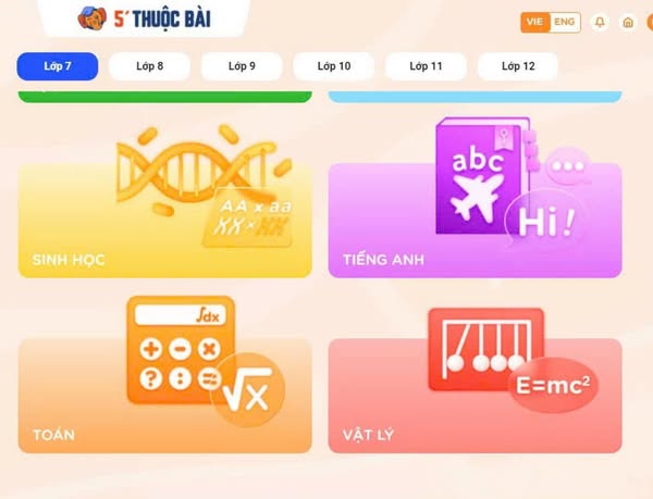 Siêu trí nhớ học đường - gói Vip 12 năm