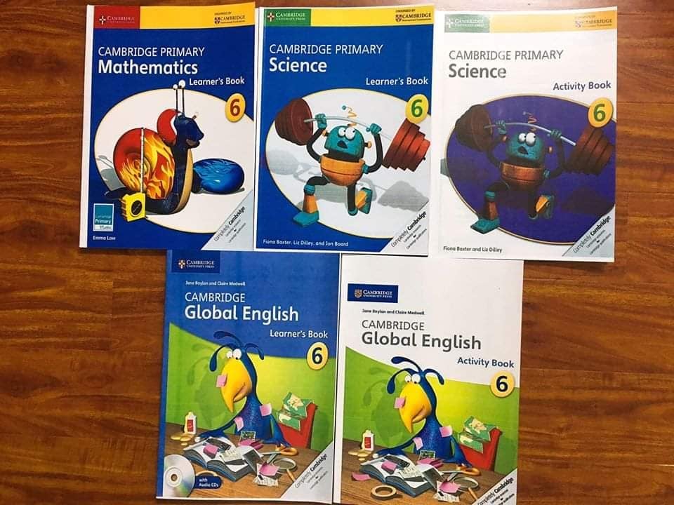 Cambridge Primary - Level 6 - 5 quyển - Phiên bản 1