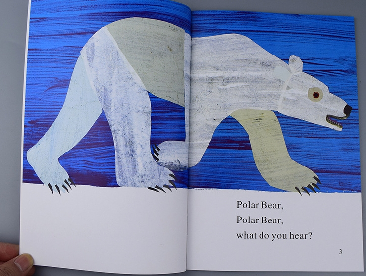 Brown Bear, Brown Bear, what do you see? - Eric Carle - Bear - Bộ 4 quyển+ File mp3