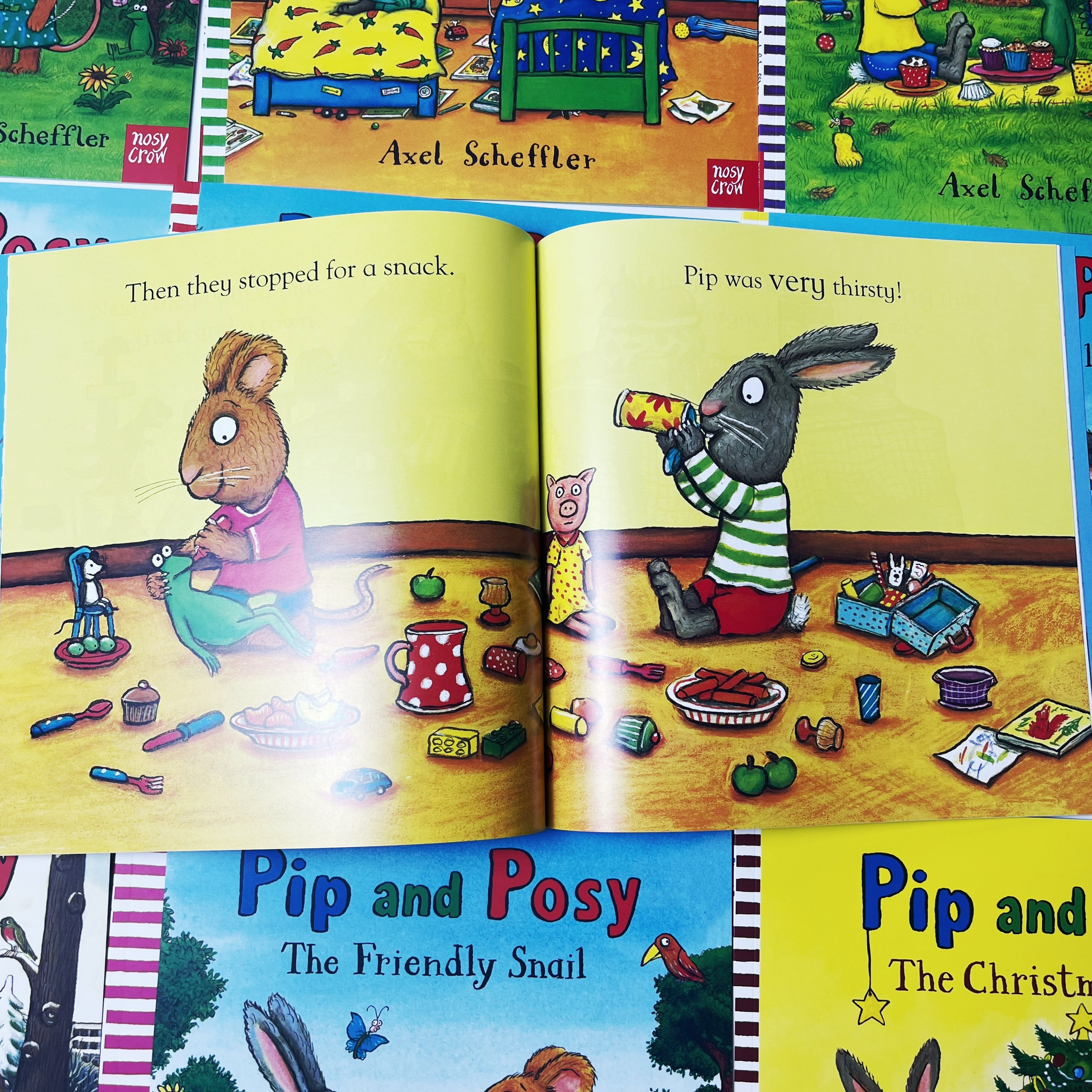 Pip and Posy (Sách nhập) - 10 quyển kèm file nghe