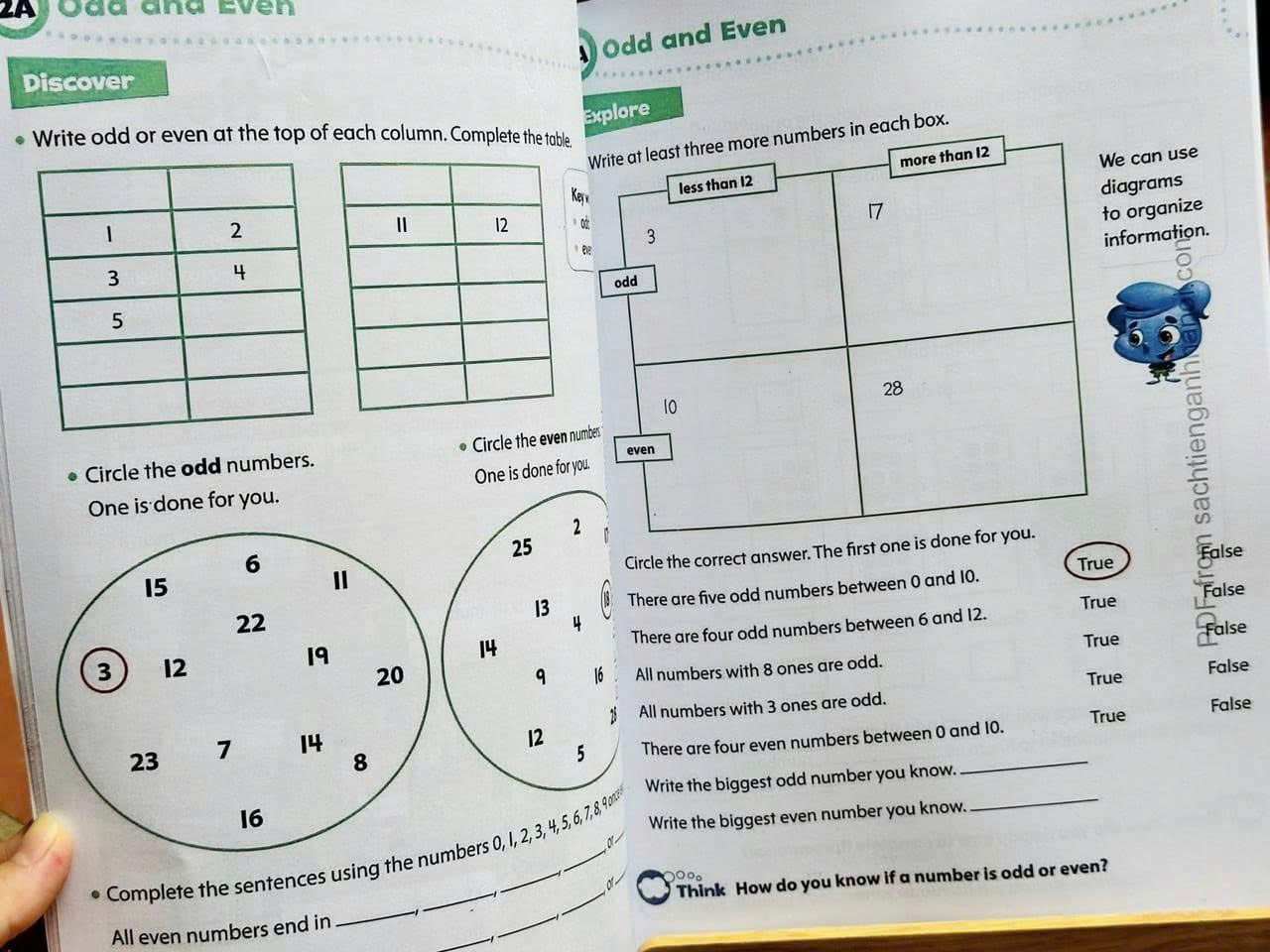 📚 OXFORD DISCOVER MATH LEVEL 1 - 5 ‼  Oxford Discover Math là bộ sách toán dành cho cấp tiểu học
