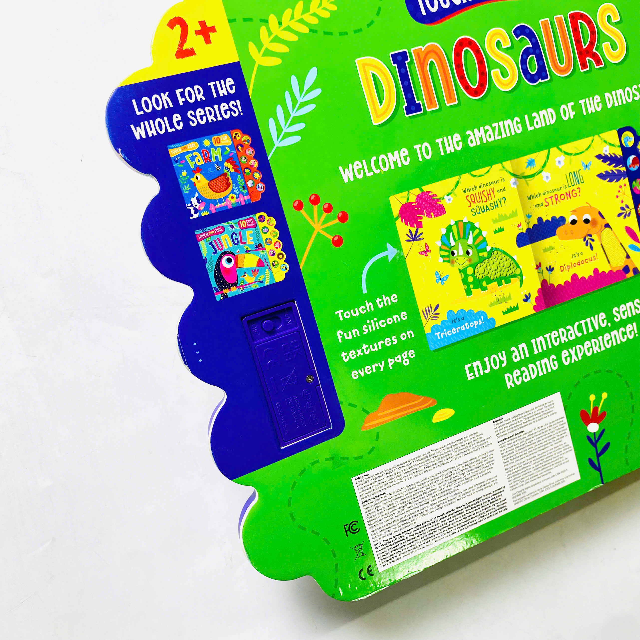 Touch and Feel Sound Book – Bộ sách âm thanh cảm ứng 3 chủ đề cực hot.