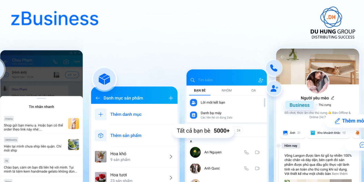 Tài khoản Zalo Business là giải pháp hiệu quả để khắc phục những hạn chế khi kinh doanh trực tuyến  - Gói 1 năm