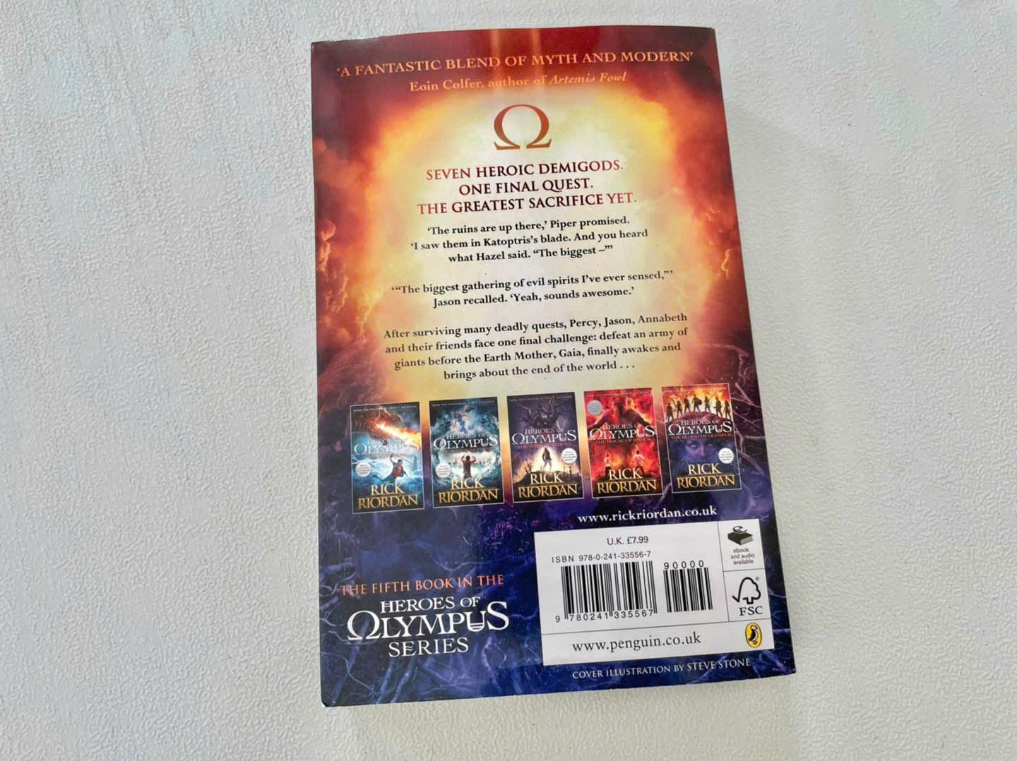 Heroes of Olympus - Bộ 5 quyển