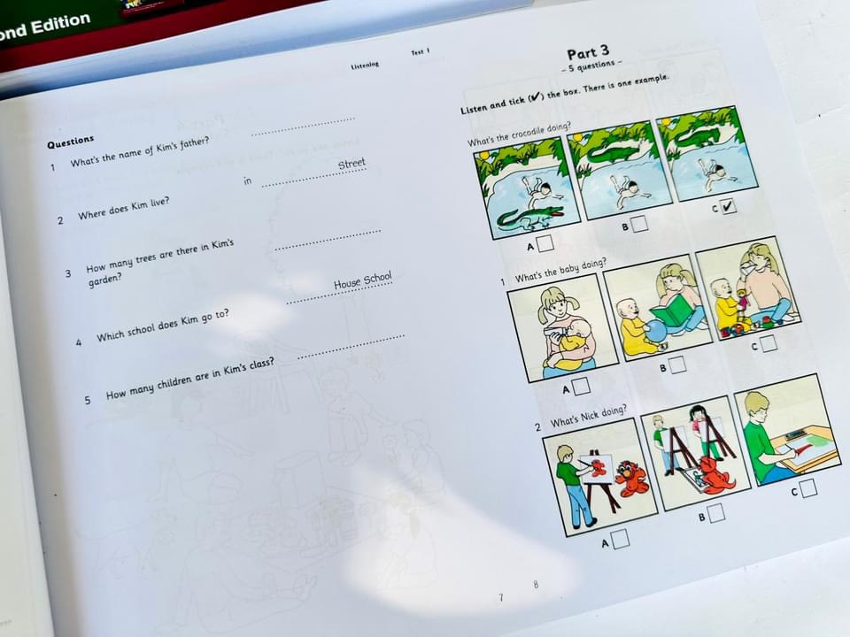 Starter - Mover - Flyer - Gộp 9 - Tặng file nghe + Đáp án