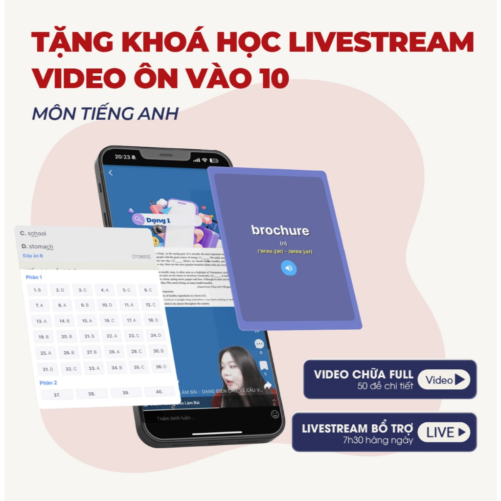 80 đề minh họa thi vào 10 môn Tiếng Anh